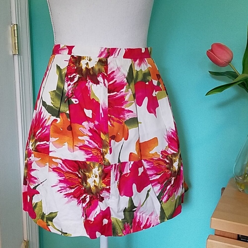 Arden B Bubble hem Mini skirt